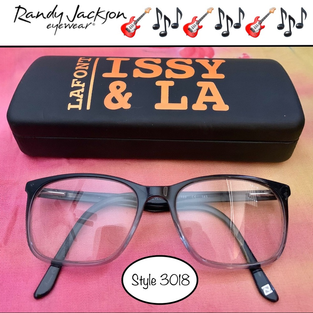 Randy Jackson Zyloware Horn-Rim Eyeglass Frames